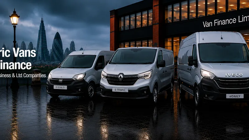 Used electric van finance