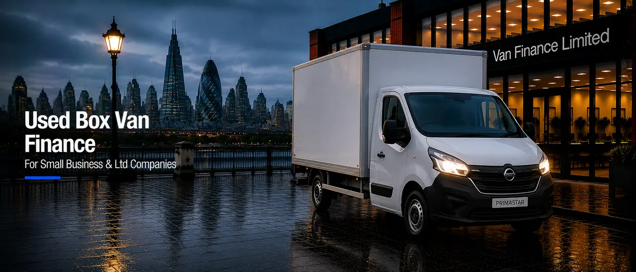 Used box van finance for UK limited companies