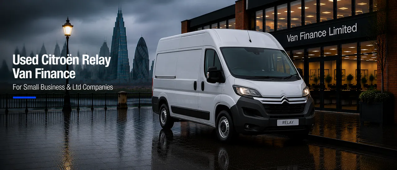 Used Citroën Relay van finance for UK limited companies