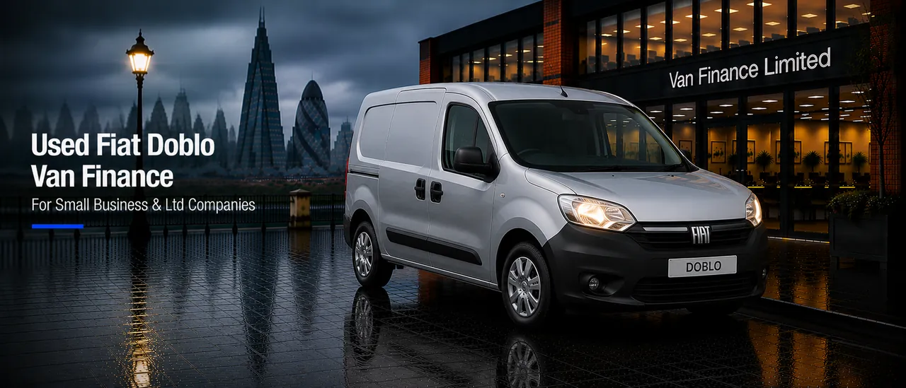 Used Fiat Doblo van finance for UK limited companies