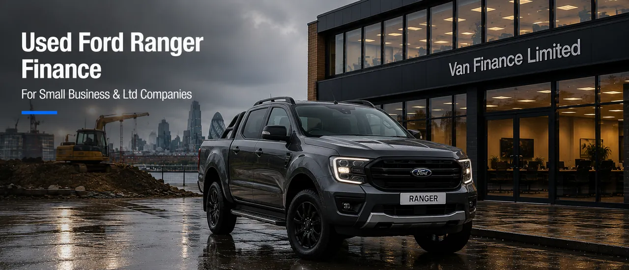 Used Ford Ranger van finance for UK limited companies
