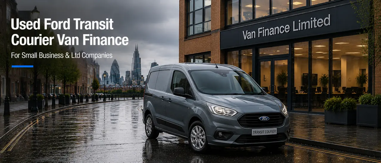 Used Ford Transit Courier van finance for UK limited companies