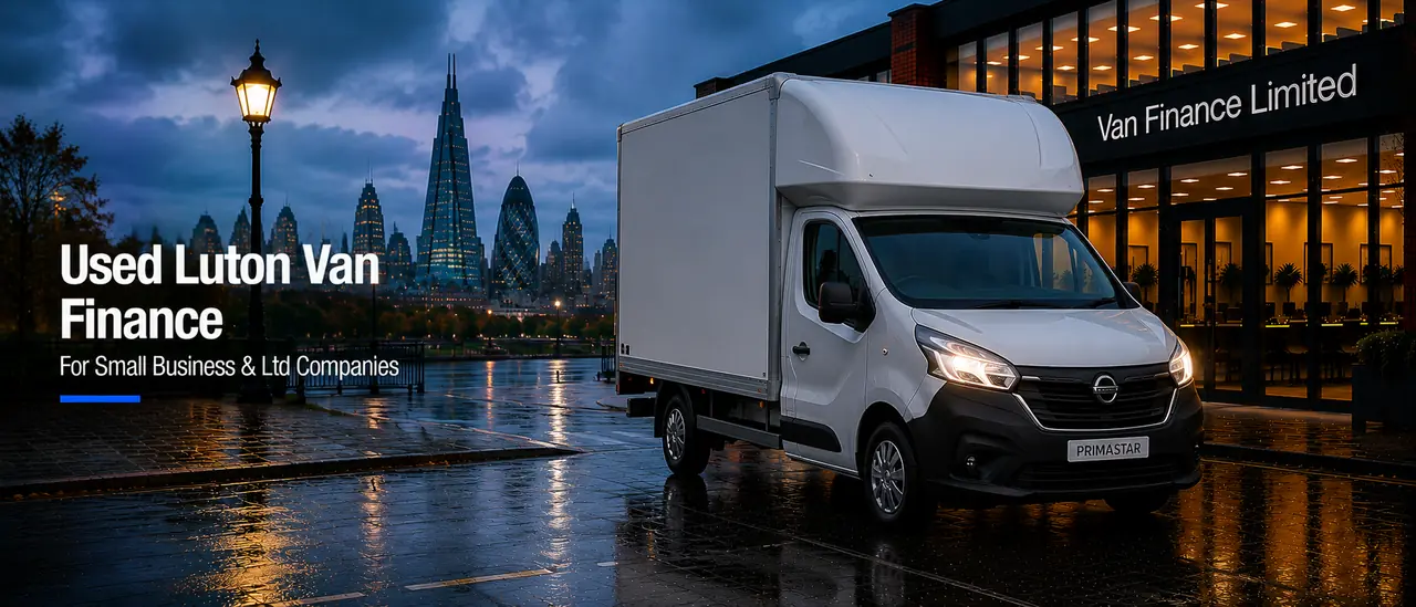 Used luton van finance for UK limited companies