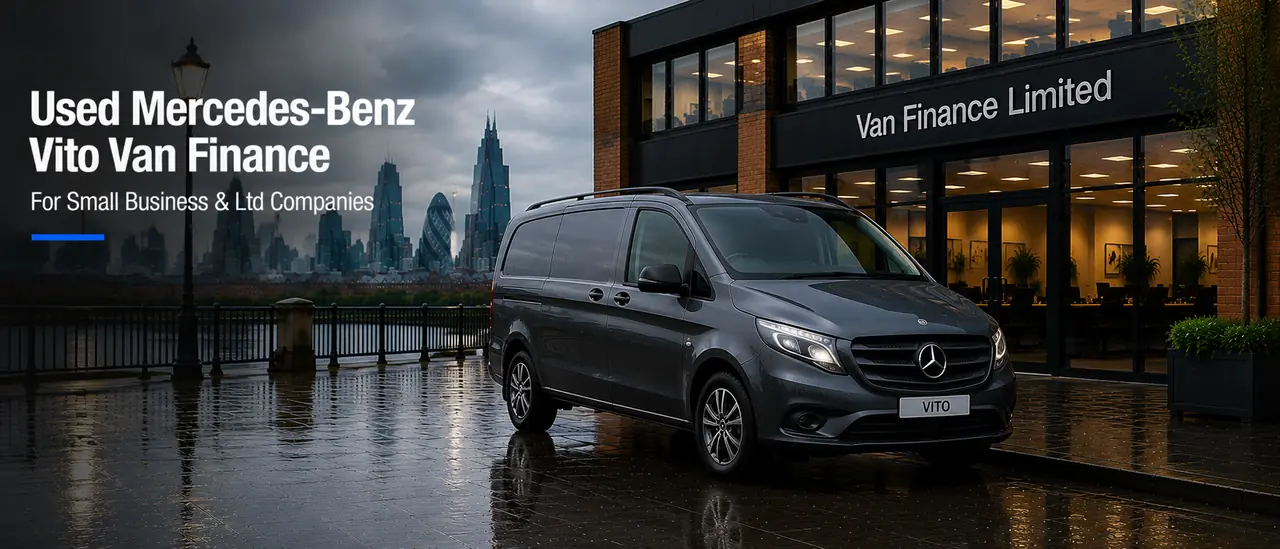 Used Mercedes-Benz Vito van finance for UK limited companies
