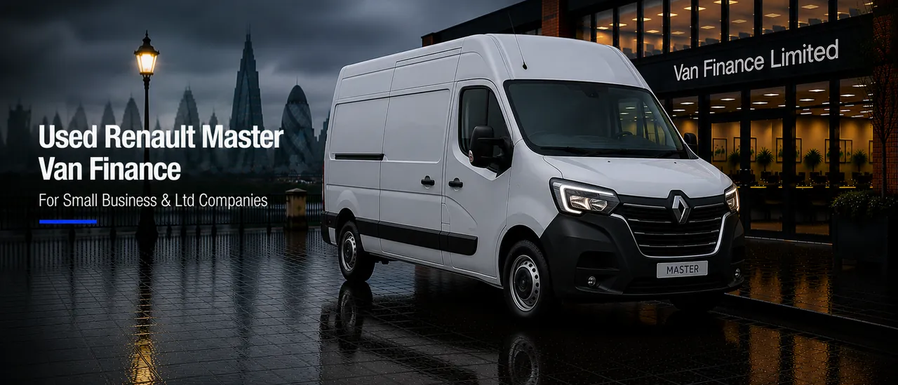 Used Renault Master van finance for UK limited companies